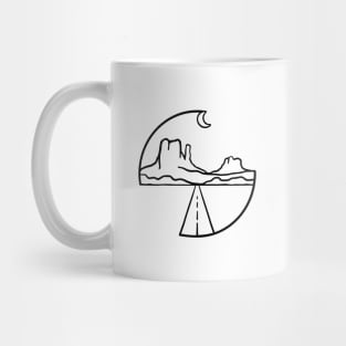 Road to Monument Valley Mug